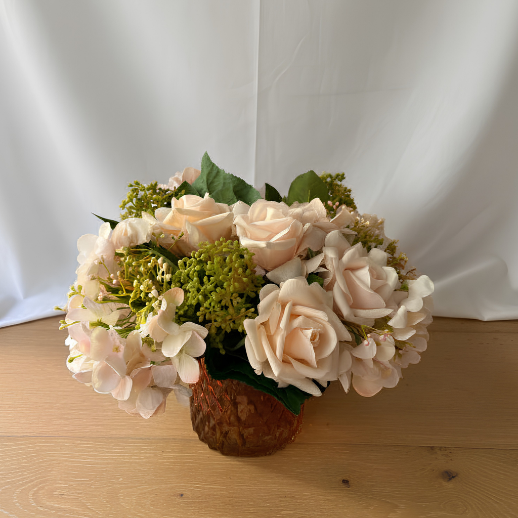 Champagne Bloom Luxe Arrangement