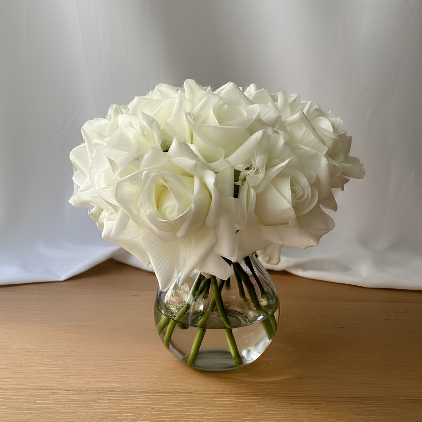 Pure Grace White Rose Arrangement